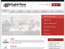 Tablet Screenshot of elpplanet.com